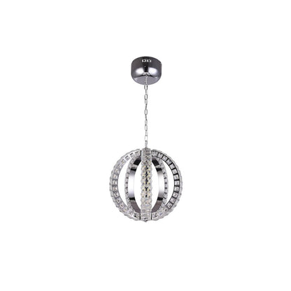 Bethel International LED Chandelier in Chrome Color