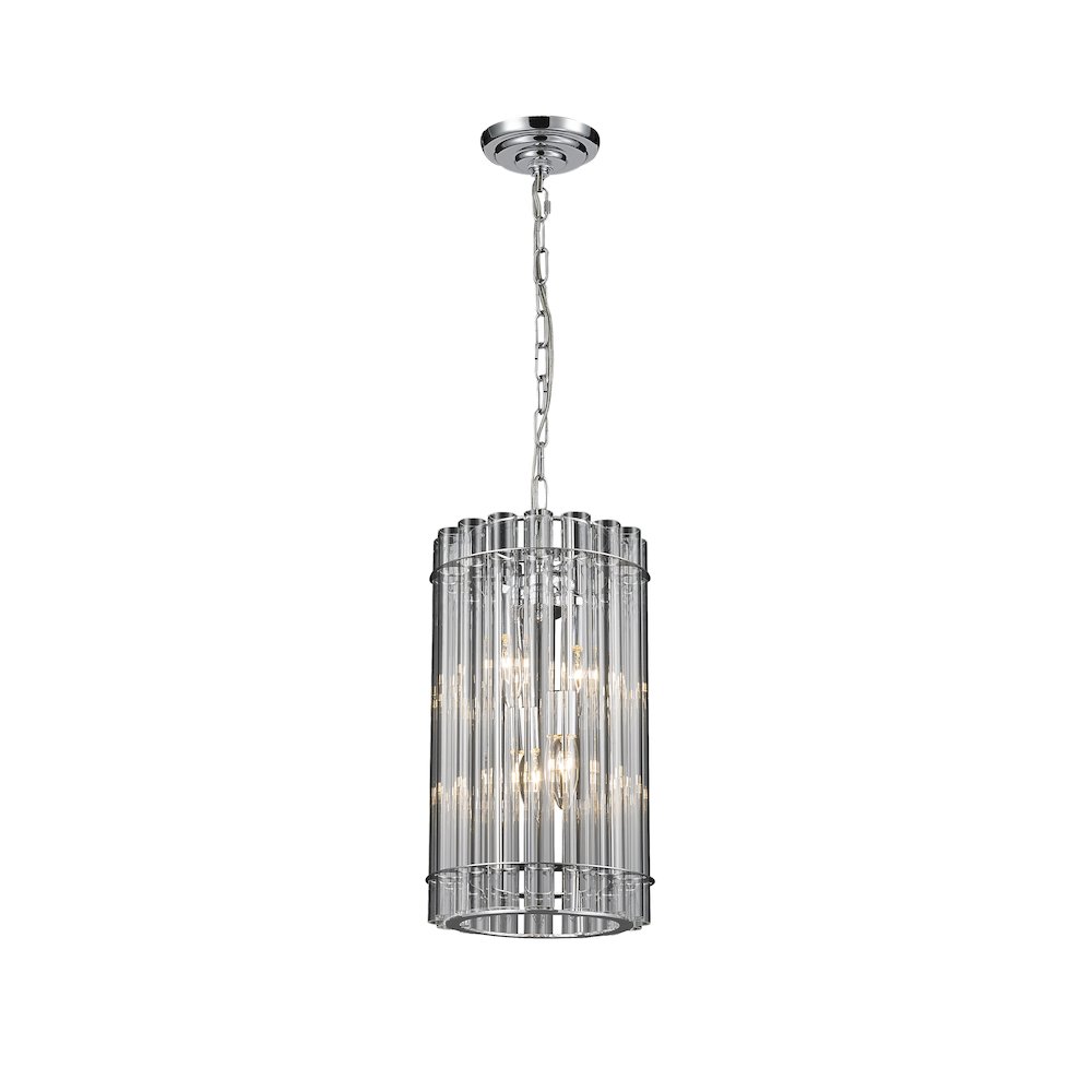 Bethel International Chandelier in Chrome Color