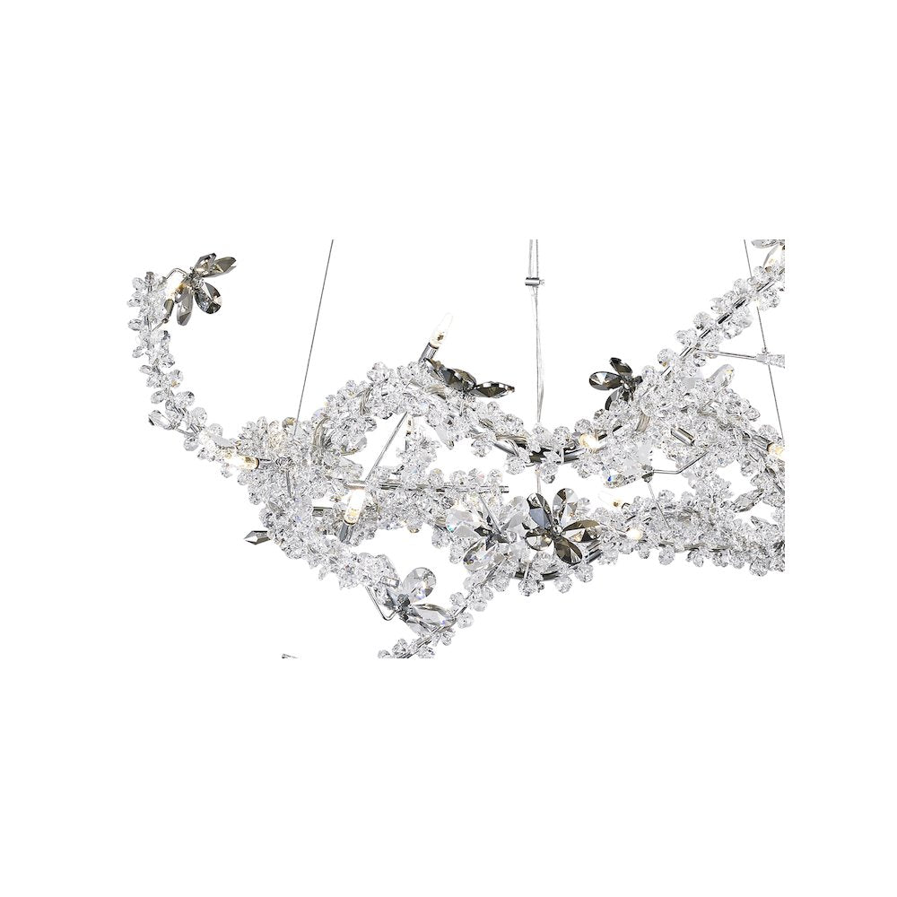 Bethel International Chandelier in Chrome Color