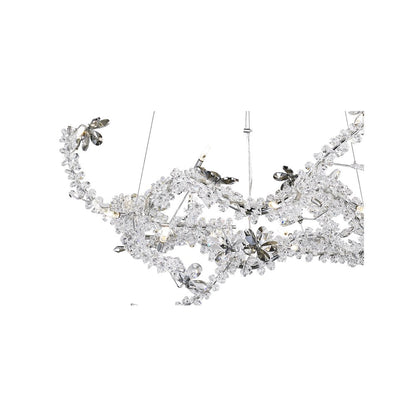 Bethel International Chandelier in Chrome Color