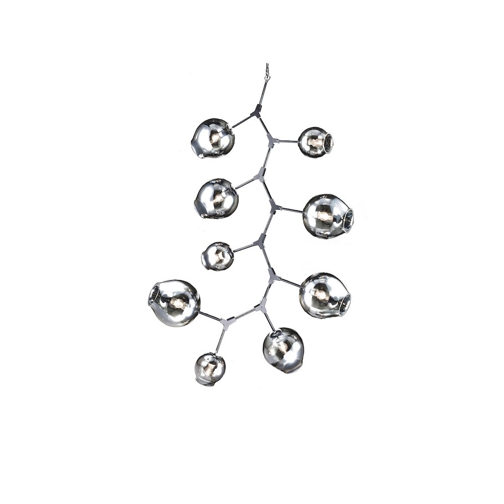 Bethel International Chandelier in Black Color