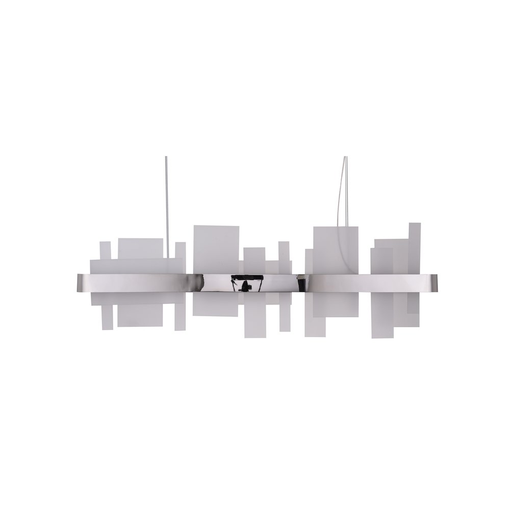 Bethel International LED Chandelier in Chrome Color