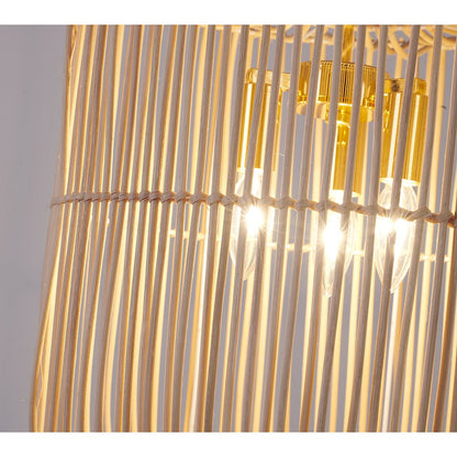 Bethel International Chandelier in Natural White Color