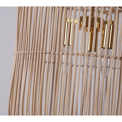 Bethel International Chandelier in Natural White Color