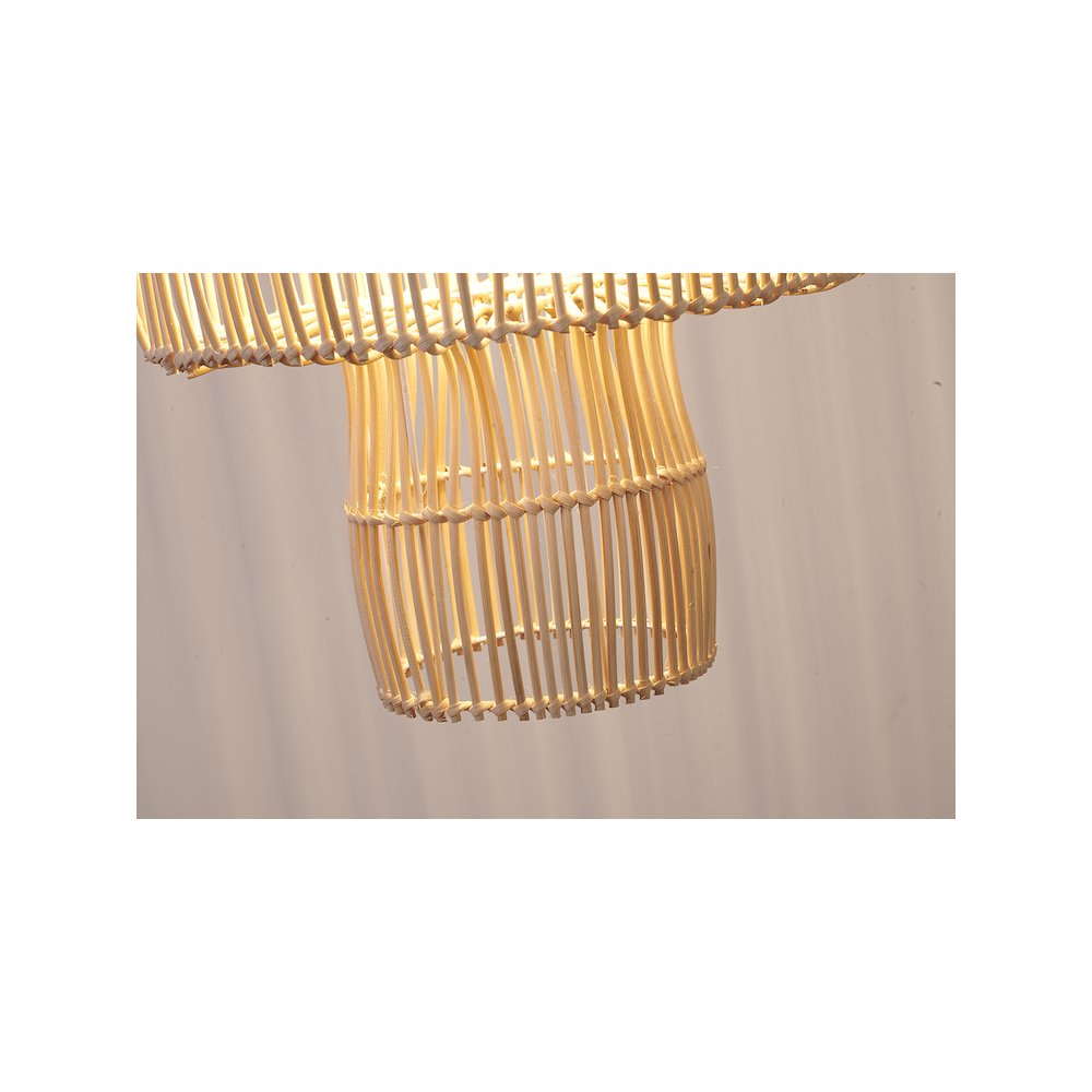Bethel International Chandelier in Natural White Color