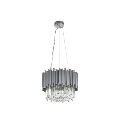 Bethel International Chandelier in Silver Color