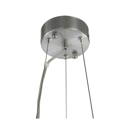 Bethel International Chandelier in Silver Color