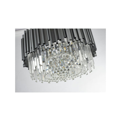 Bethel International Chandelier in Silver Color