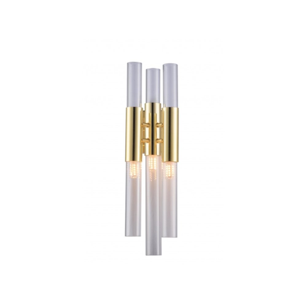 Bethel International Wall Sconce in Gold Color
