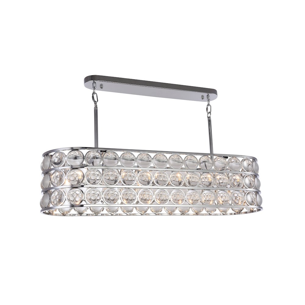 Bethel International Chandelier in Chrome Color