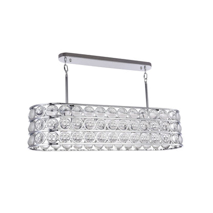 Bethel International Chandelier in Chrome Color