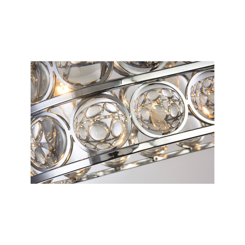 Bethel International Chandelier in Chrome Color