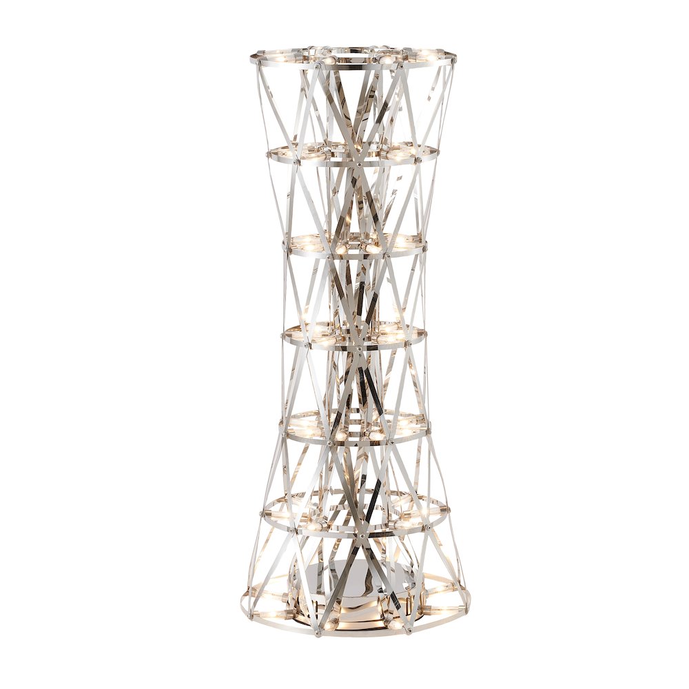 56-Light Chrome LED Stainless Steel table Lamp