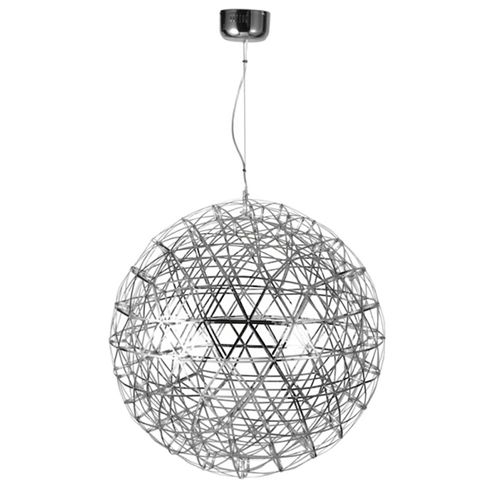 162-Light Satin Nickel Stainless Steel LED Chandelier