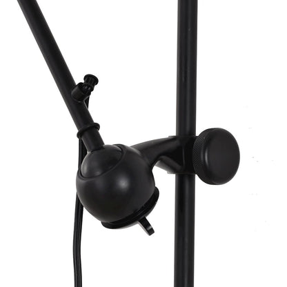 1-Light Matte Black Wall Sconce With A Black Aluminum Shade