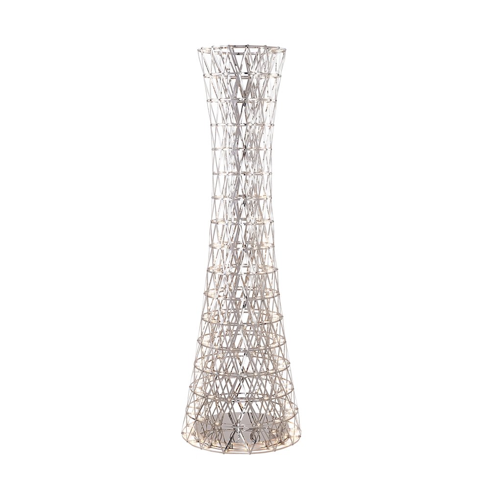 255-Light Chrome LED Stainless Steel Floor Lamp