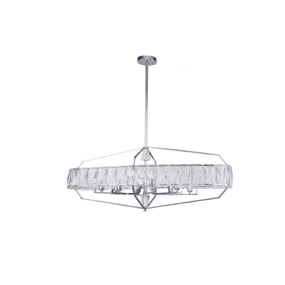 Bethel International Chandelier in Chrome  Color