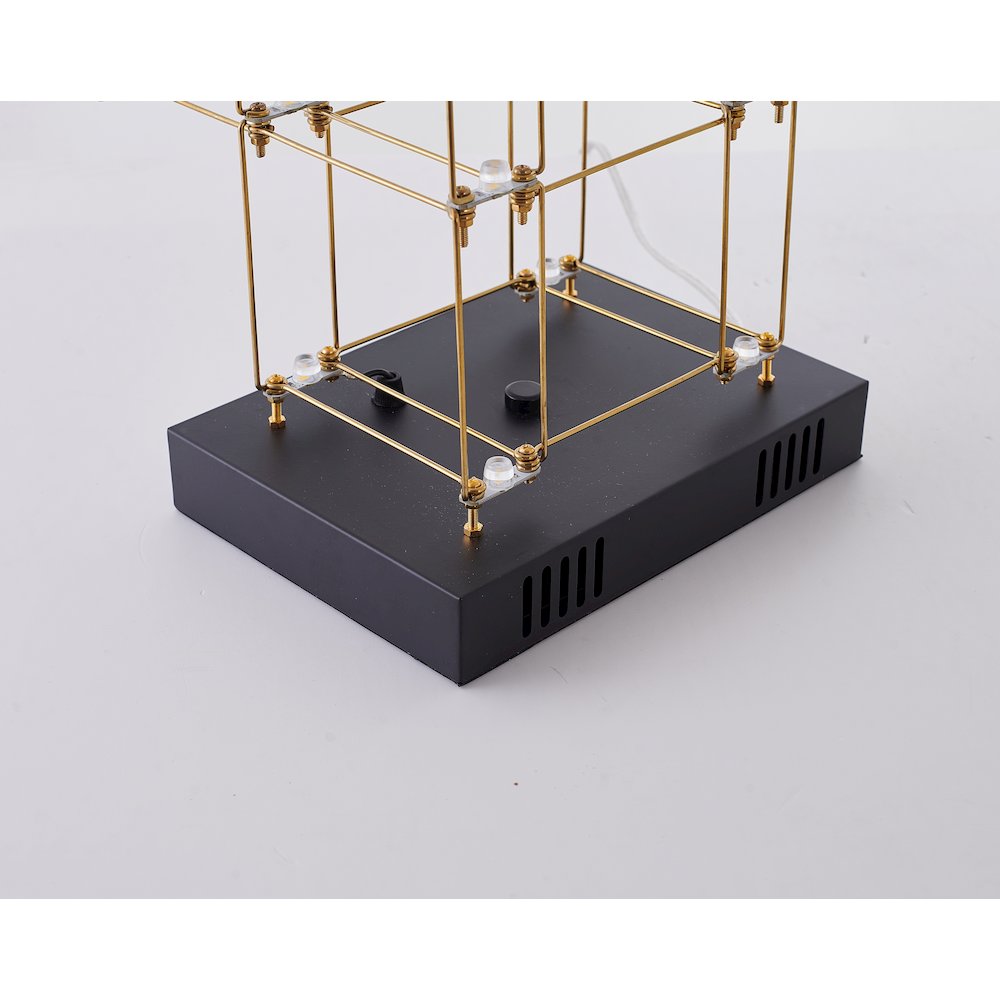 38-Light Gold LED Stainless Steel Floor Lamp