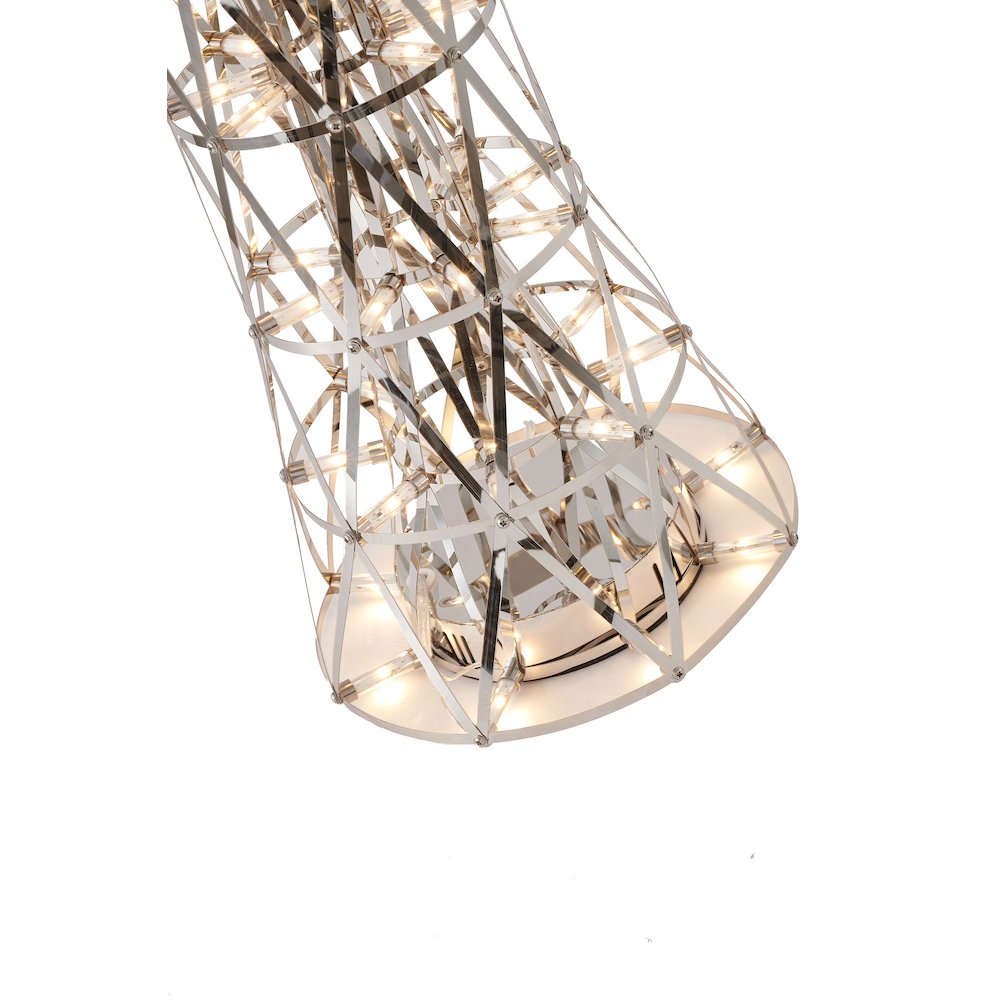 56-Light Chrome LED Stainless Steel table Lamp
