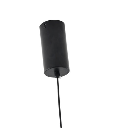 1-Light Black LED Stick Pendant With A White Acrylic Diffuser