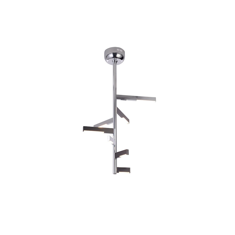 Bethel International LED Chandelier in Chrome Color