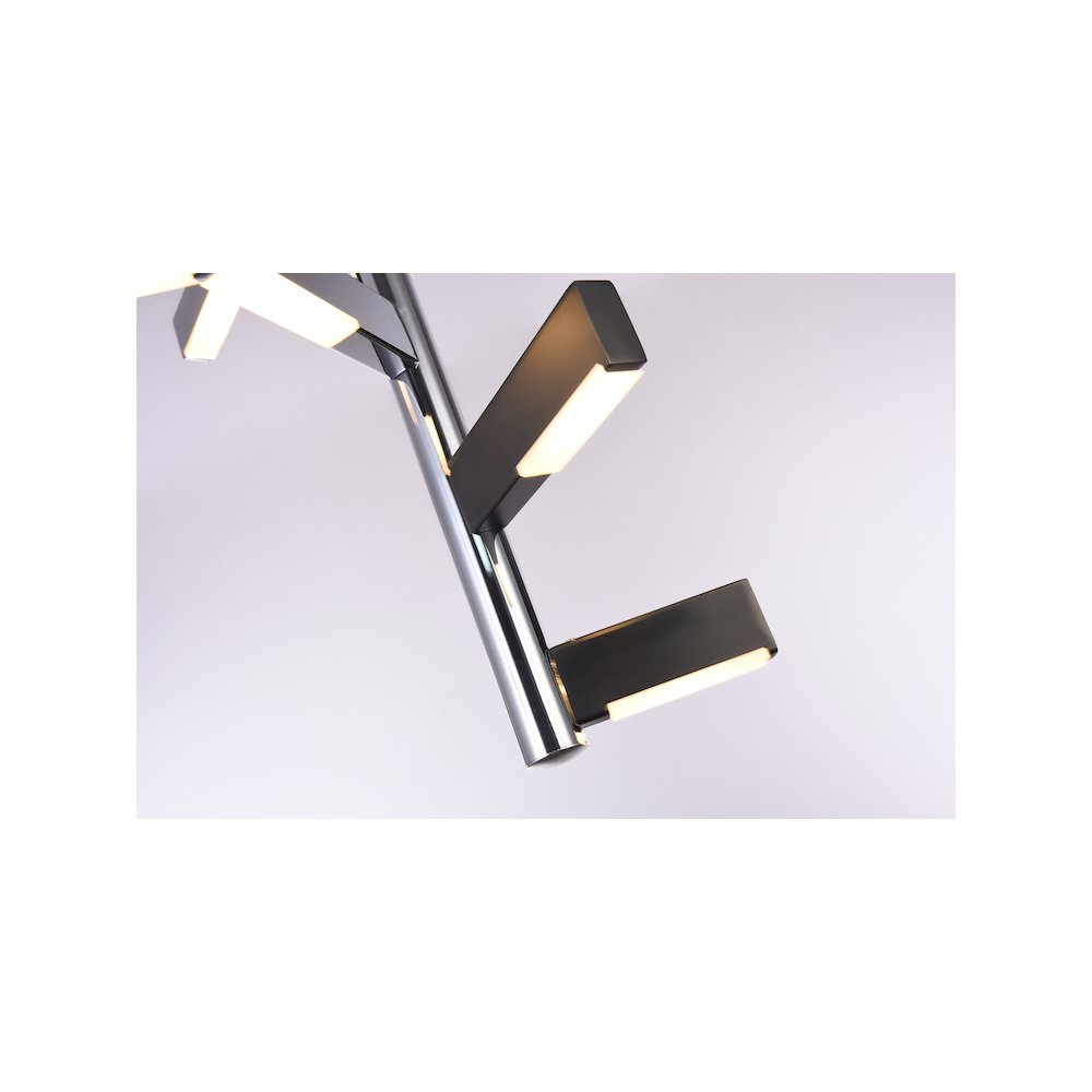 Bethel International LED Chandelier in Chrome Color
