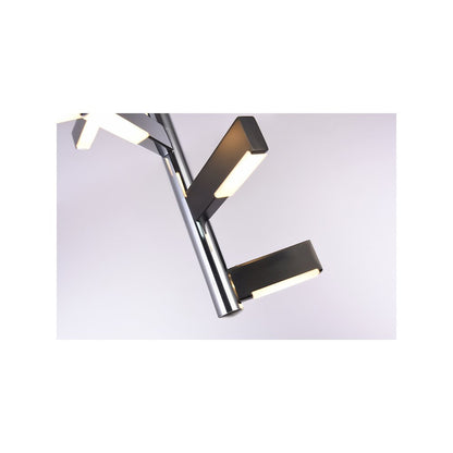 Bethel International LED Chandelier in Chrome Color