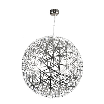 162-Light Satin Nickel Stainless Steel LED Chandelier