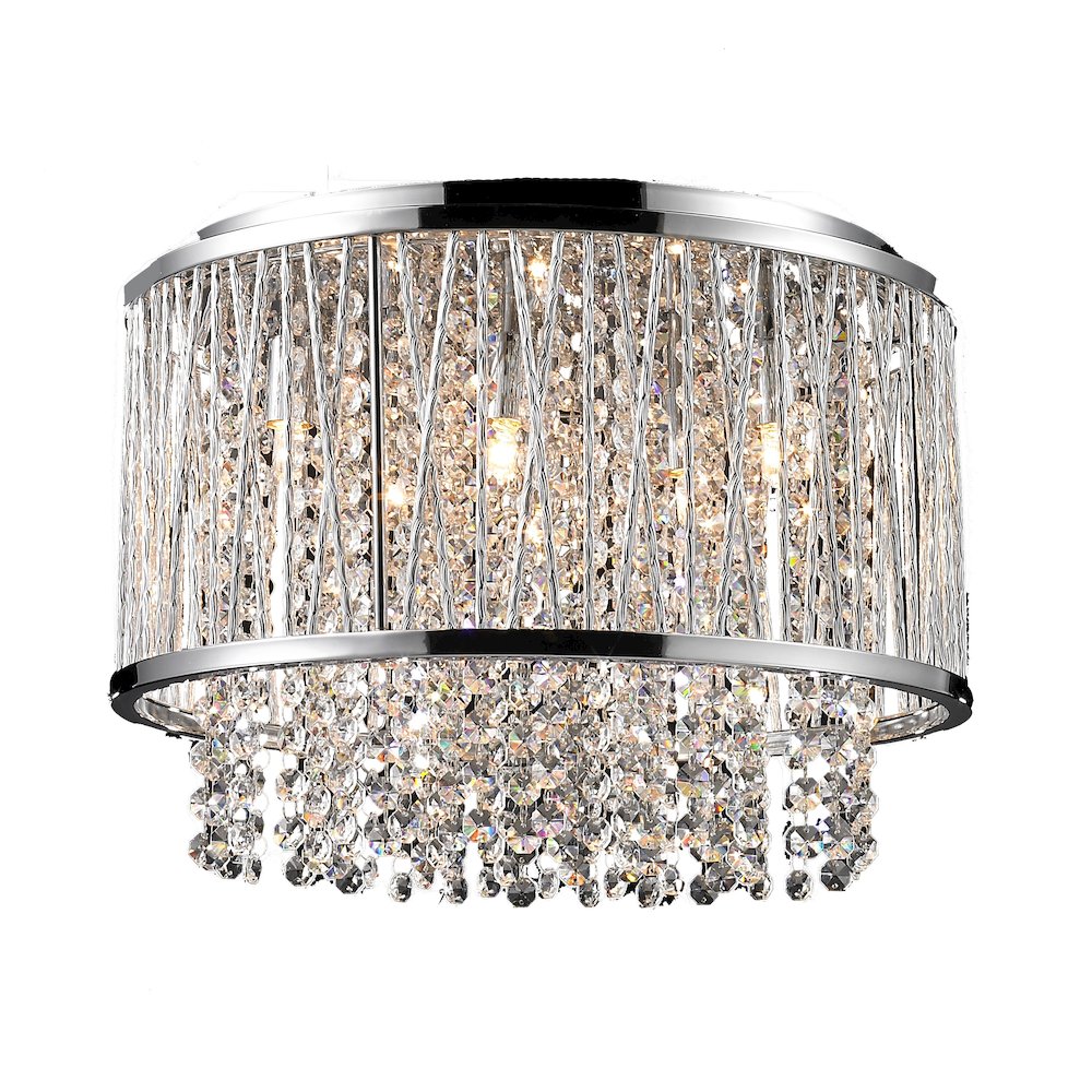 Bethel International Flush Mount in Chrome Color