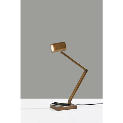Newman Task Lamp w. Wireless Charging