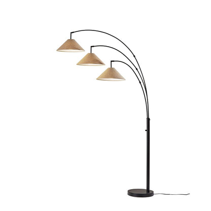 Braxton 3-Arm Arc Lamp