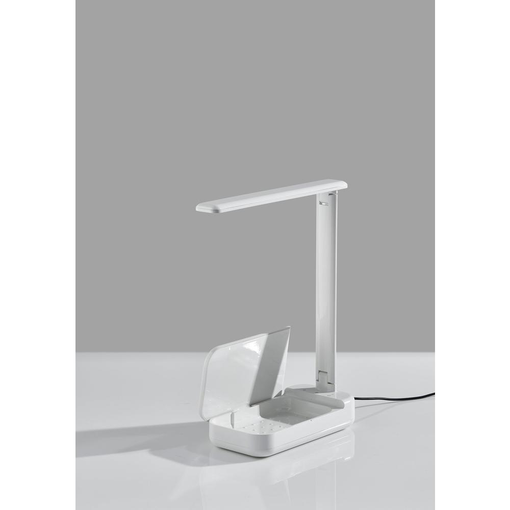 UV-C Sanitizing Desk Lamp w. Wireless Charging & Smart Switch
