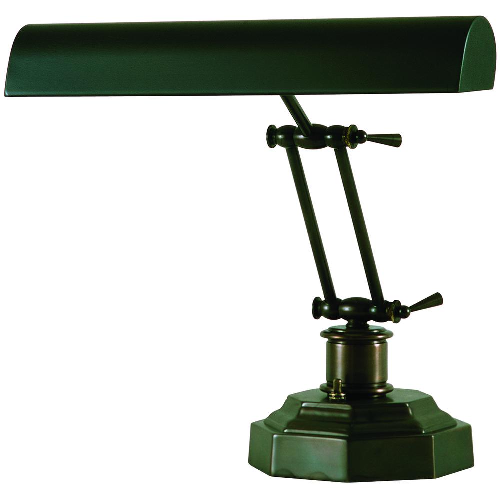 Desk/Piano Lamp 14" Mahogany Bronze