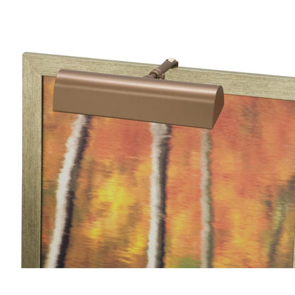 Traditional 9" Bronze Plug-In Picture Lights