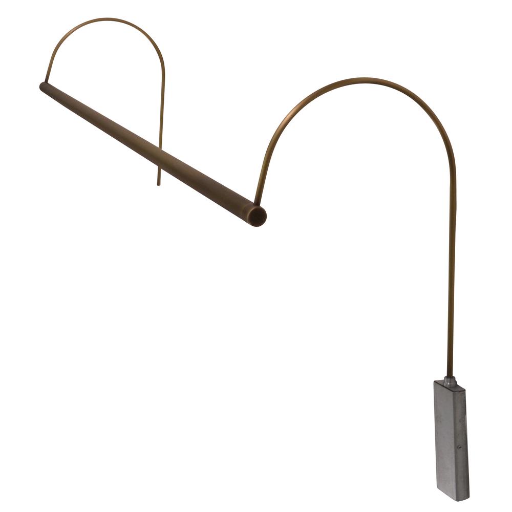 Ultra Slim-Line 41" LED Antique Brass Plug-In Picture Lights
