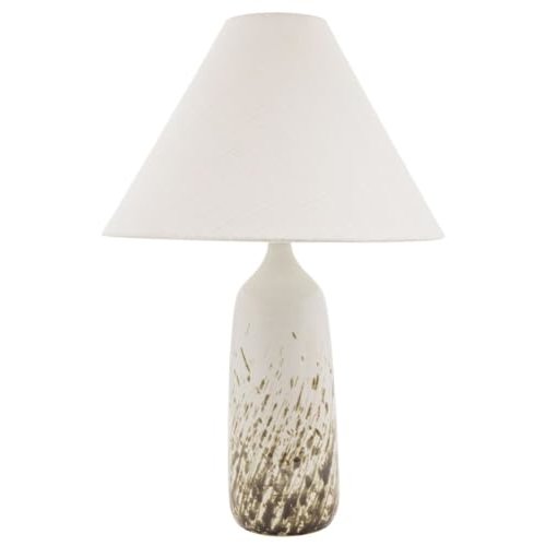 Scatchard 25" Stoneware Table Lamps in Tigers Eye