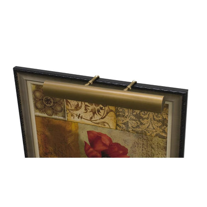 Traditional 30" Weathered Brass Plug-In Picture Lights