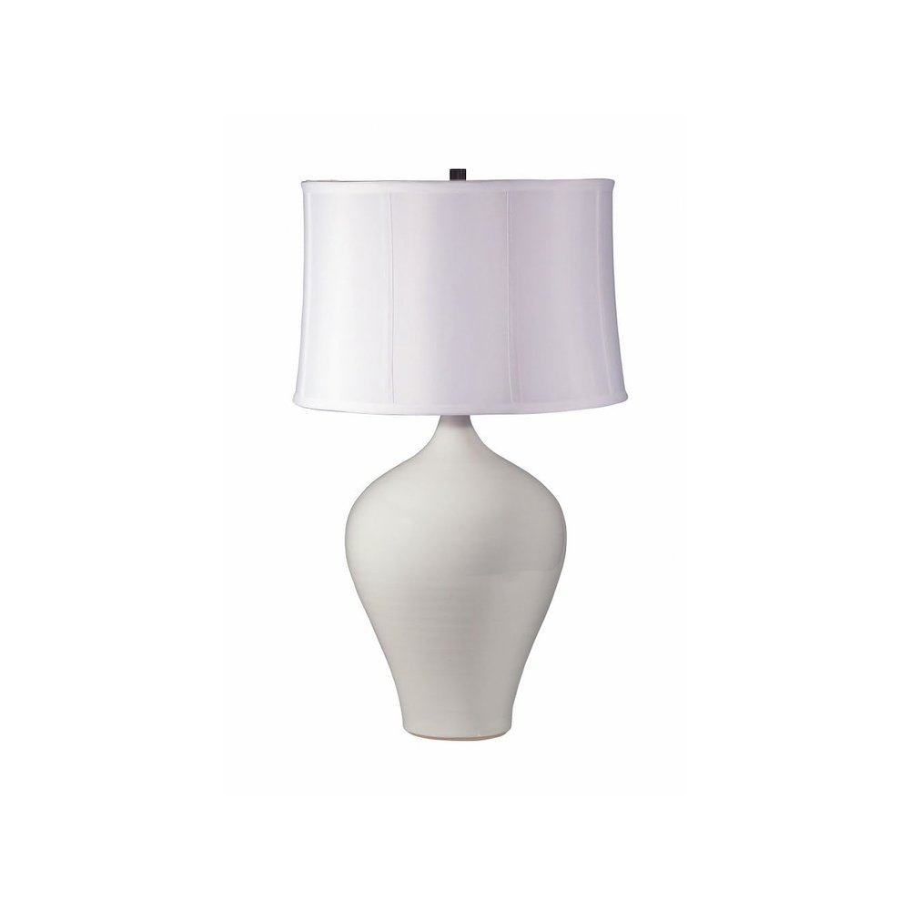 Scatchard 25" Stoneware Table Lamps in Blue Gloss