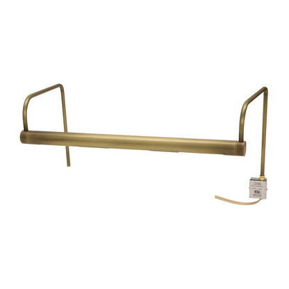 Slim-Line 16" Antique Brass Plug-In Picture Lights
