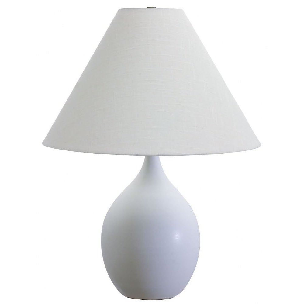 Scatchard 22.5" Stoneware Table Lamps in Brown Gloss