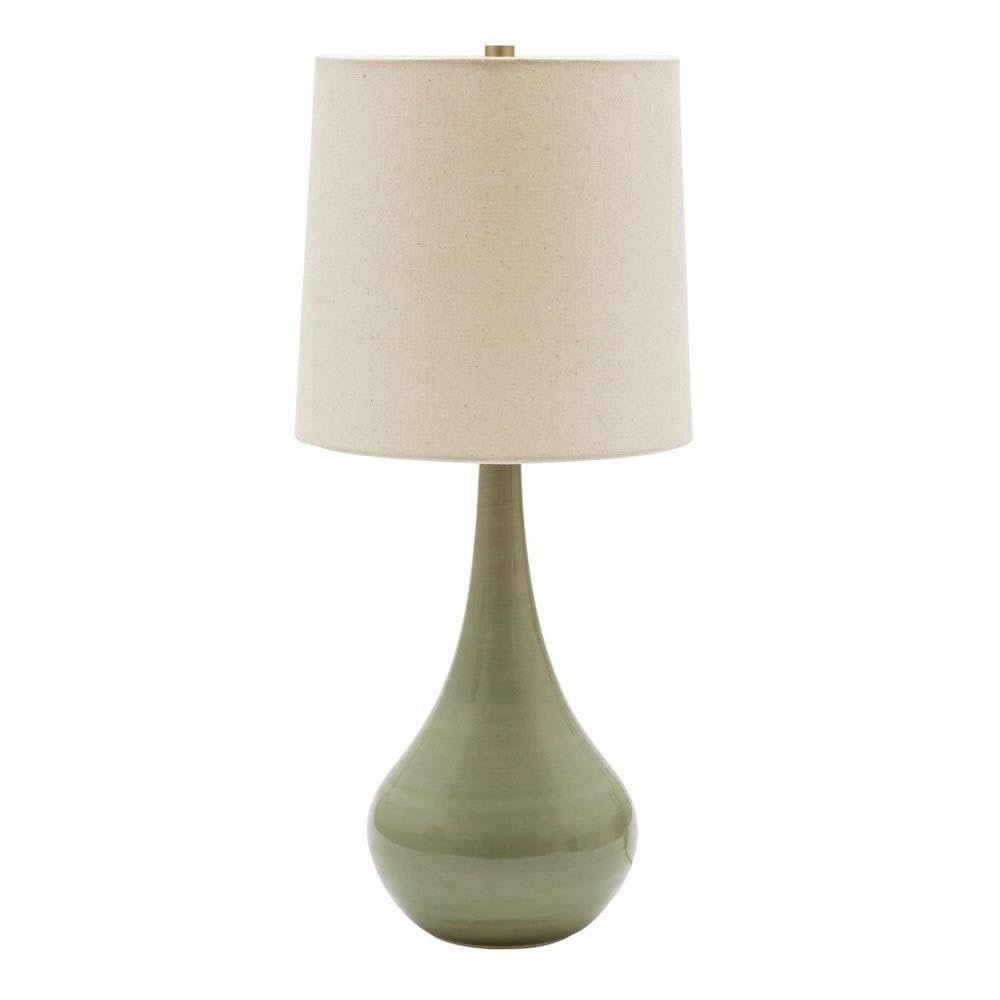 Scatchard 22.5" Stoneware Table Lamps in Celadon