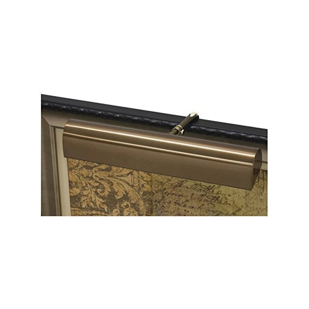 Traditional 14" Statuary Bronze CA Compliant Plug-In Picture Lights