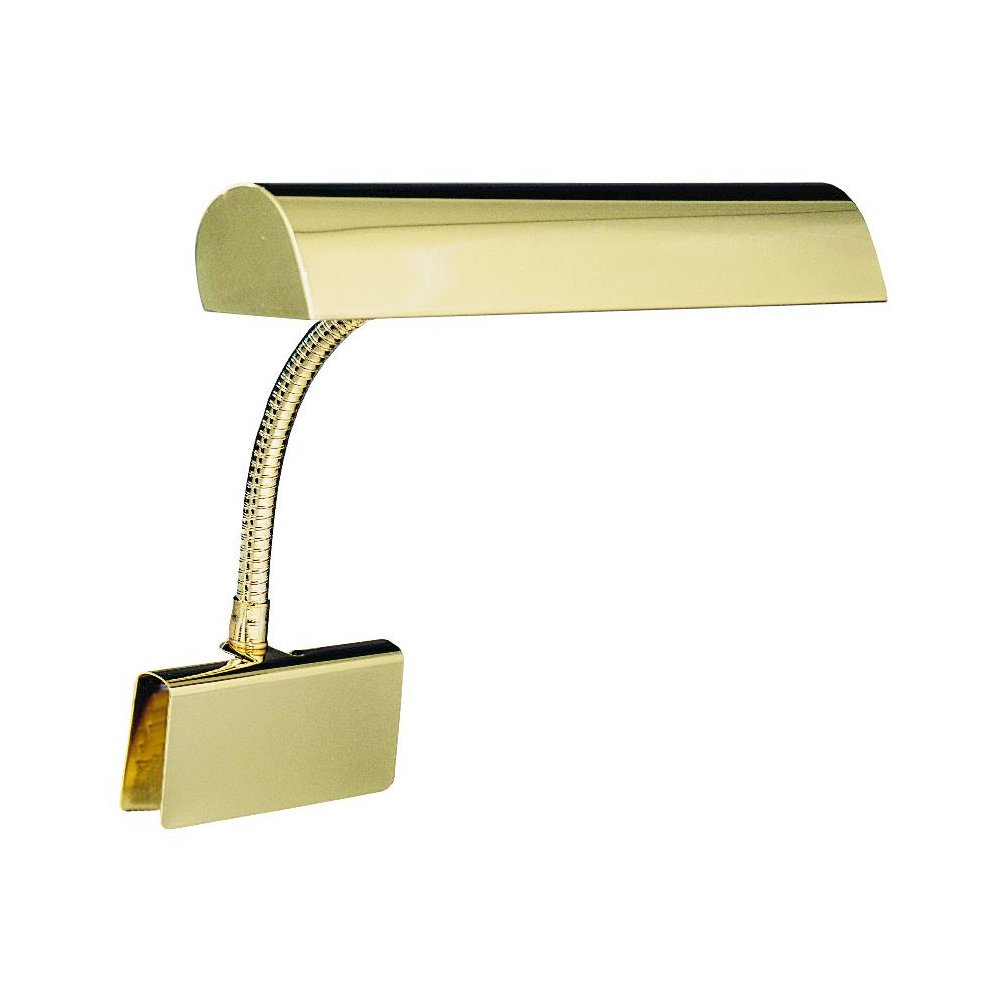 Grand Piano Lamp 14" Polished Brass