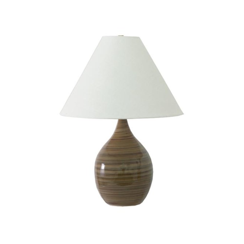 Scatchard 22.5" Stoneware Table Lamps in Tigers Eye