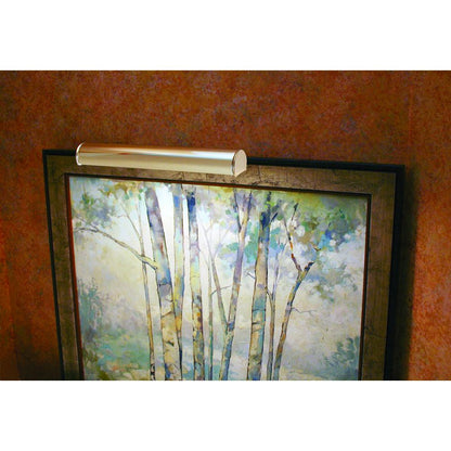 Advent 14" Polished Brass Plug-In Picture Lights