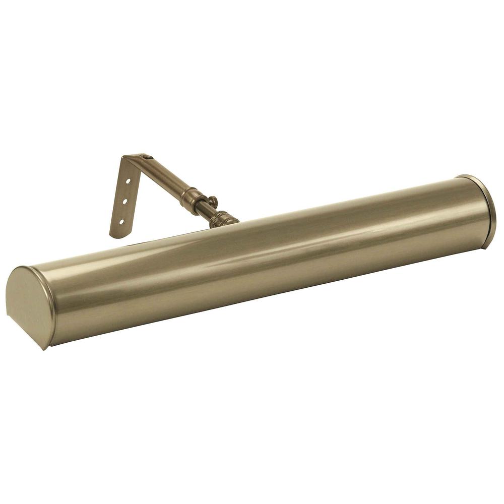 Advent 14" Antique Brass Plug-In Picture Lights