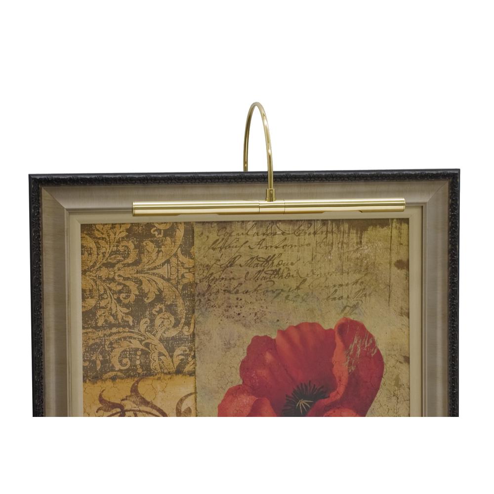 Advent Profile 16" Polished Brass Plug-In Picture Lights