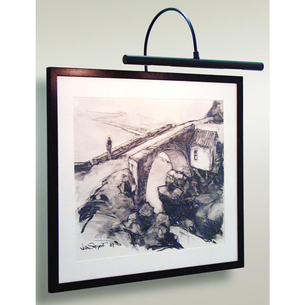 Advent Profile 16" Black Plug-In Picture Lights