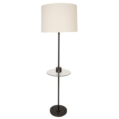 Brandon Floor Lamps with USB Port in Oil Rubbed Bronze