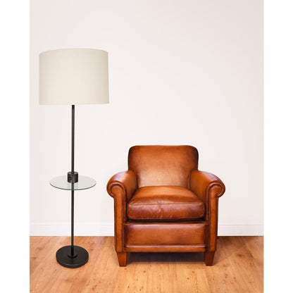 Brandon Floor Lamps with USB Port in Oil Rubbed Bronze